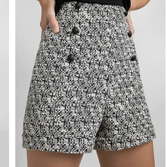 Super High Waisted Tweed Sailor Short - Picture 1 of 8